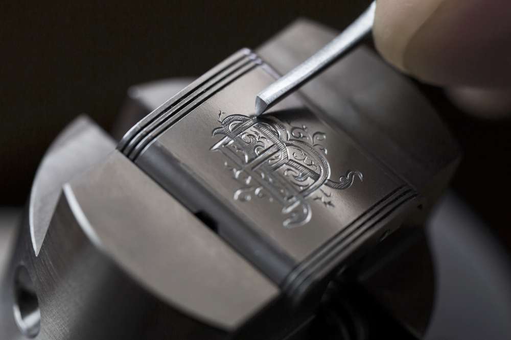 Customized engraving on a Jaeger-LeCoultre Reverso Classic
