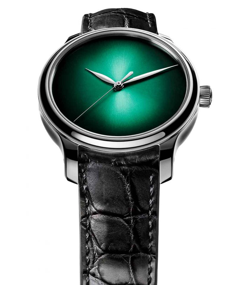 H. Moser Endeavour Concept Cosmic Green Limited Edition - Time Transformed