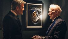 George Clooney and Buzz Aldrin