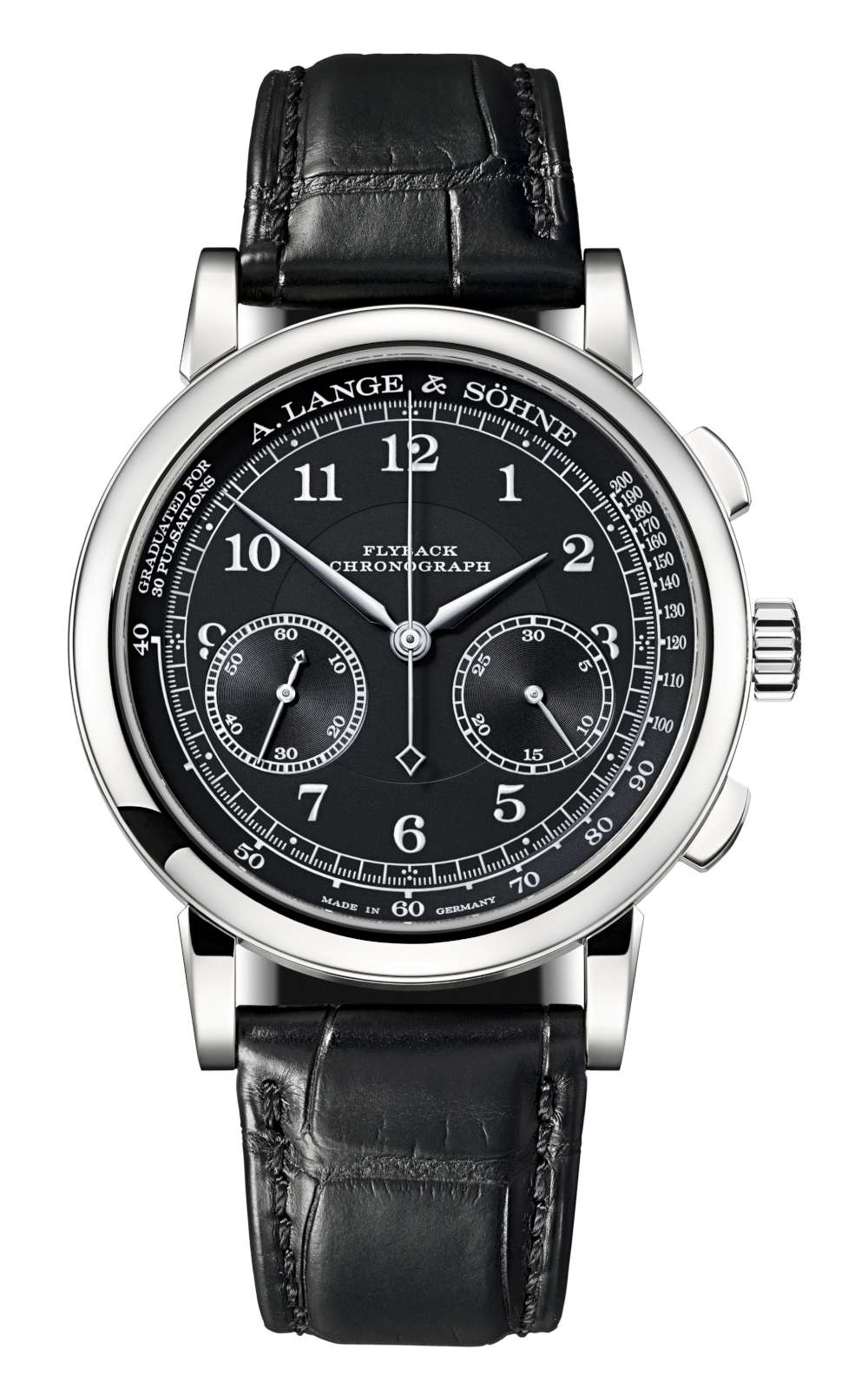 A. Lange & Söhne 1815 Chronograph Black Dial Pulsometer