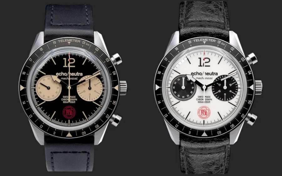 echo/neutra Cortina 1956 chronograph watch