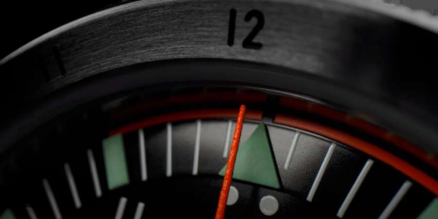 Fortis Flieger F-41 Automatic dial detail